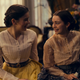 Hailee Steinfeld and Ella Hunt in Dickinson